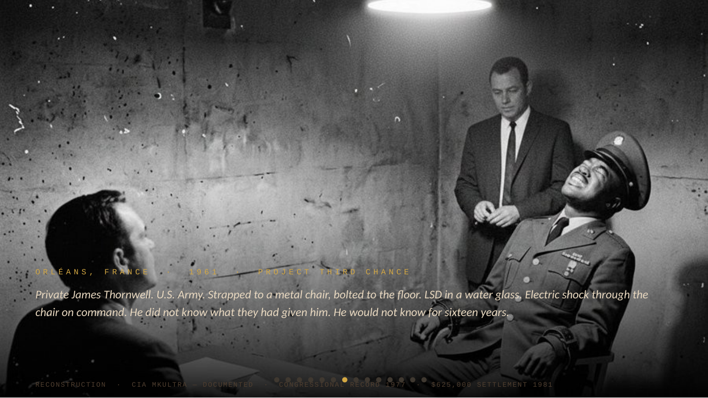 Thornwell interrogation reconstruction